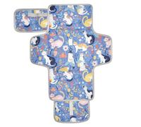 Fresh Spring Colorful Cats Riutilizzabile Fasciatoio Pad con Tasca in Tessuto Pannolino Fasciatoio Pad per Ragazza & Ragazzo cambiadores de pa?ales para Bebes