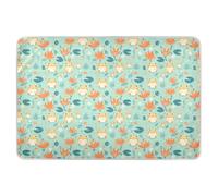 Fresh Spring, tappetino per fasciatoio, riutilizzabile, extra large, morbido, assorbente, per neonati, 132,1 x 86,4 cm (lunghezza x larghezza)