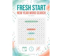 Fresh Start - New Year Word Search for Adults: 100+ Large Print Puzzles to Welcome 2027