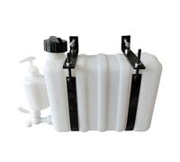 Fresh Water Tank - 9L Storage Container with Spigot | Jug, Portable Utility Tank, Carrier for Truck, Trailer, RV