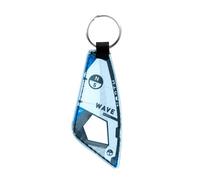 Fresh Windsurfing North Sails Wave White Windsurfing Portachiavi Real Windsurf Sail - Windsurf Portachiavi, North Sailswave, Keychain