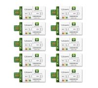 Freshliance USB temperatura data logger 30000 letture, penna usa e getta rapporti PDF CSV, alta precisione 120 giorni 10 confezioni catena refrigerante, Fresh Tag 1