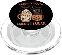 Freshly Boo'd Coffee Dead Inside urla Zucchero PopSockets PopGrip per MagSafe