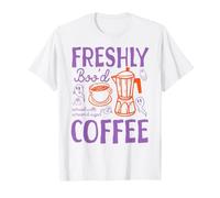 Freshly Boo'd Coffee Halloween Ghost Pumpkin Spice Latte Maglietta