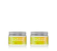 Freshly Cosmetics Caring Microbiome Pack 2 - Deodorante naturale senza alluminio e alcool, 40 ml