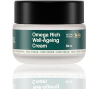 Freshly Cosmetics crema idratante giorno e notte Omega Rich. Aiuta a ridurre i segni dell'invecchiamento, come rughe e linee d'espressione. 50 ml.