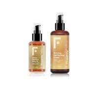Freshly Cosmetics | Golden Bronze Body Pack | Autoabbronzante Corpo e Olio Nutriente | Pack Olio + Crema 100ml + 200ml | Abbronzatura Naturale Progressiva per Pelle Luminosa