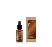Freshly Cosmetics - Siero autoabbronzante naturale per il viso in crema al cioccolato, 30 ml