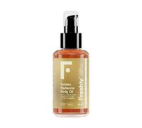 FRESHLY COSMETICS Golden Radiance Body Oil 100ml - Olio Corpo, Olio elasticizzante antismagliature, Olio corpo illuminante
