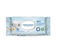 FRESHNESS Salviette WC Carta Igienica Umedo 80 pz. Asciugamano, Multicolore, 80 Pezzi