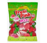 Fresi Pink Mix, Caramelle Gommose Assortite, Mix Rosa, 300g. Pack de 4