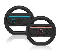 Fresilkora 2 Pezzi Volanti per Nintendo Switch 2 Controller, Switch 2 Accessori Racing Grip per Mario Kart 8 Deluxe, Volante da Corsa per Nintendo Switch 2 Joy-Con Accessori Familiari