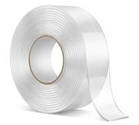 Fresilkora Nastro sigillante trasparente per finestre, 3 cm x 10 m, impermeabile, per finestre, autoadesivo, senza lasciare tracce, per mantenere fuori, aria fredda, polvere, pioggia