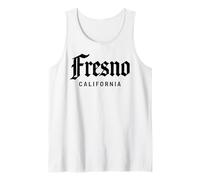 Fresno California 559 Central Valley Valle di San Joaquin Canotta