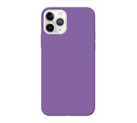 Fresnour Adatto per iPhone 11 Pro 5,8 pollici, cover bumper trasparente, resistente ai graffi (viola)