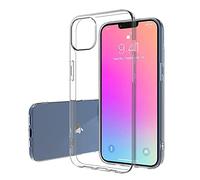 Fresnour Adatto per iPhone 12 Mini 5,4 pollici, cover bumper trasparente, resistente ai graffi (cristallo trasparente)