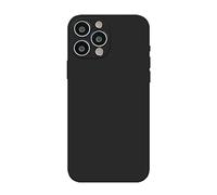 Fresnour Adatto per iPhone 13 ProMax 6,7 pollici, cover bumper trasparente, resistente ai graffi (grafite Black)