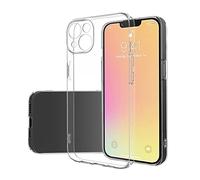 Fresnour Adatto per iPhone 14 Plus da 6,7 pollici, cover bumper trasparente, resistente ai graffi (cristallo trasparente)