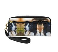 FRESQA Mini trousse portatile con stampa panda, versatile e compatta, perfetta per i tuoi oggetti essenziali, Simpatico cagnolino., Taglia unica