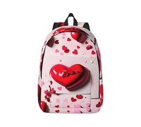 FRESQA White Trees Camo - Mini zaino versatile per il tempo libero: doppio zaino leggero per il tempo libero, tela semplice e design spazioso, San Valentino., S