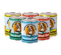 fress-express Lattine miste di sola carne - alimento umido per cani 12