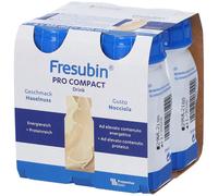 Fresubin Pro Compact Gusto Nocciola Flaconi 4x125 ml Flaconcini bevibi