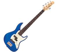 Fret-King Black Label Perception - Basso a 5 corde, colore: Blu mela