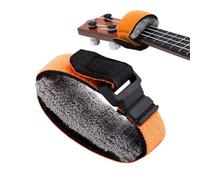 Fret Wrap, Adjustable Guitar Wrap, Musical Instrument Accessories, String Cover Fingerboard Mute Tape for Ukulele, Bass, Acoustic, and Electric, Noise Reduction Dampener, Cotton
