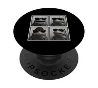Fretta Rana Con Occhiali Da Sole Griglia PopSockets PopGrip Adesivo