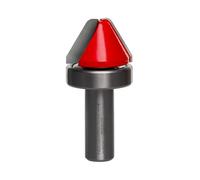 Freud 20-574 - Punta per lettere da 3/4", diametro 3,5 cm, 60 gradi con gambo da 1/2"