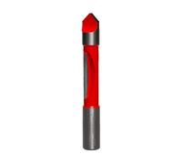 Freud 26-104 - Punta per fresa pilota a pannello con gambo da 1/2", rivestimento Perma-Shield, colore rosso, confezione da 1