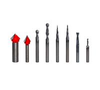 Freud 87-108: Set di 8 punte per fresatrice CNC