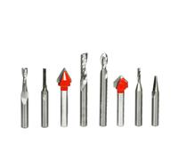 Freud 87208 8 pezzi CNC Router Bit Set per uso generale