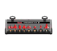 Freud 91-100: 13 pezzi Super Bit Set, taglia unica, rivestimento Perma-shield rosso