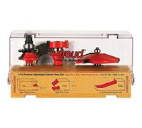 Freud 97-250: Set di 3 punte regolabili per armadietto, profilo Ogee e smussato