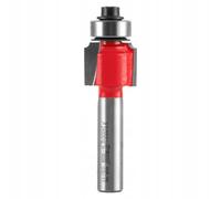 Fresa Freud per raccordare a 2 taglienti in metallo duro HW con cuscinetto. Codolo gambo 8 mm, raggio 2 mm - 34-10108P - F03FR01766