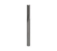 Freud Fresa per scanalature in metallo duro integrale HW a 2 taglienti diritti. Codolo gambo A=6 mm, diametro di taglio D=6 mm, altezza di taglio h=25.4 mm, 04-11006P - F03FR01431