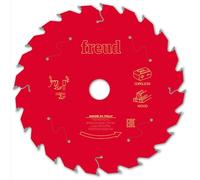 Freud lama per sega circolare portatile a batteria per il taglio di legno D=165mm x d=20mm x 1,5/1mm x T24 - FR07W010HC