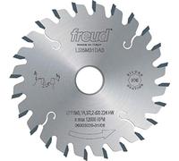Freud LI25M28EB3 120 mm 24 Tooth Carbbide Tipped Conical Scoring Blade for Scoring The Coating on Double Side Laminate Panels
