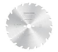 Freud LU1B04 - Lama a 24 denti in carburo da 350 mm, per lavori di falegnameria, adatta per strappi e crosscutting