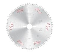Freud LU3F02 - Lama con punta in carburo da 80 denti, 250 mm, per tagliare e dimensionare pannelli laminati su entrambi i lati