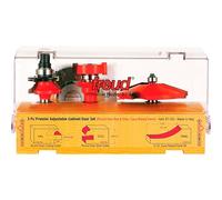 Freud - Set di 3 punte regolabili per armadio (gambo da 1/2" (97-152)