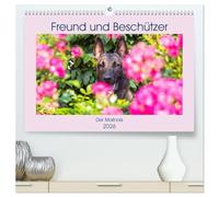 Freund und Beschützer - Der Malinois (hochwertiger Premium Wandkalender 2026 DIN A2 quer), Kunstdruck in Hochglanz: Der Malinois, ein Allrounder, als ... in 12 wunderschönen Fotos vorgestellt
