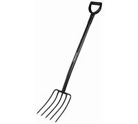 Freund Victoria ERGOLINE 61530 - Forchetta per Compost a 5 Denti, 28 x 21 cm, Lunghezza 120 cm