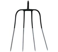 Freund Victoria Forca per letame 4 denti Victoria con perno senza manico, con perno, 31x23 cm