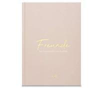Freunde - Das Freundebuch zum Ausfüllen (warmgrau)