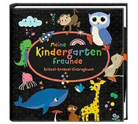 Freundebuch - Meine Kindergartenfreunde: Kritzel-Kratzel-Eintragbuch