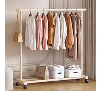 FREUPGU Appendiabiti Da Terra, Stand Appendiabiti, Stand Appendiabiti In Metallo, Per Ingresso E Camera Da Letto Salvaspazio, Per Riporre Vestiti, Borse E Scarpe(White,120cm/47.2in)