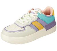 Lumberjack Freya, Scarpe con Lacci Donna, White/Violet/Orange, 40 EU