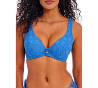 Crop top da bagno da donna senza spalline e con ferretto Freya Nomad Nights Bleu 100F